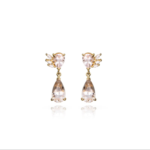 Freya's Morganite Earrings