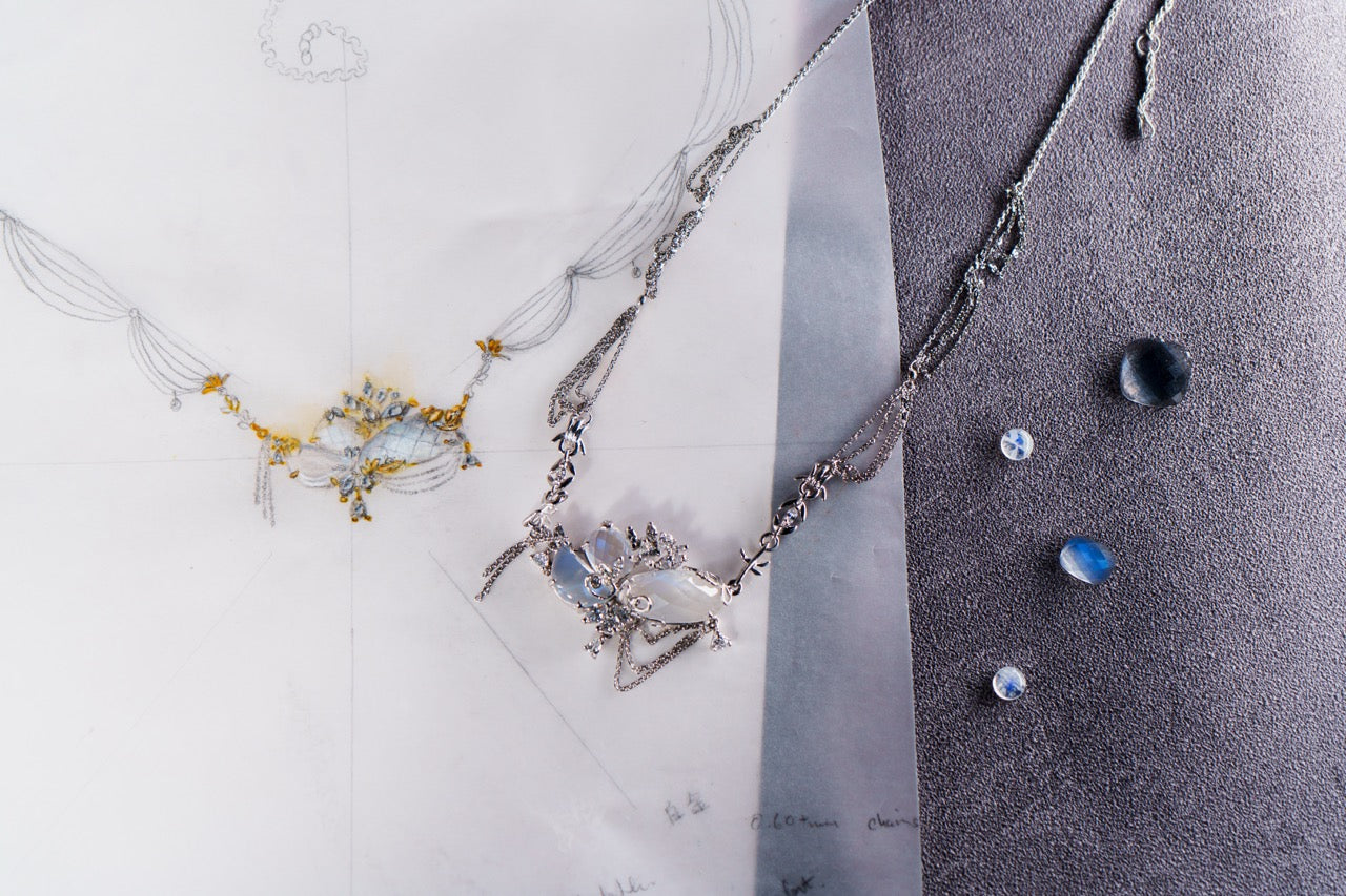 Lui jewelry ロゴ　ネックレス Lui Jewelry