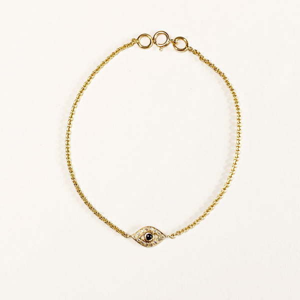 Evil eye charm bracelet