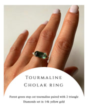 Load image into Gallery viewer, Tourmaline Cholak Ring
