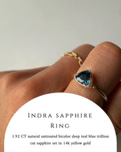 Load image into Gallery viewer, Indra Sapphire Ring
