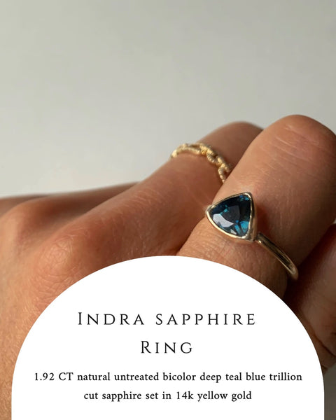 Indra Sapphire Ring
